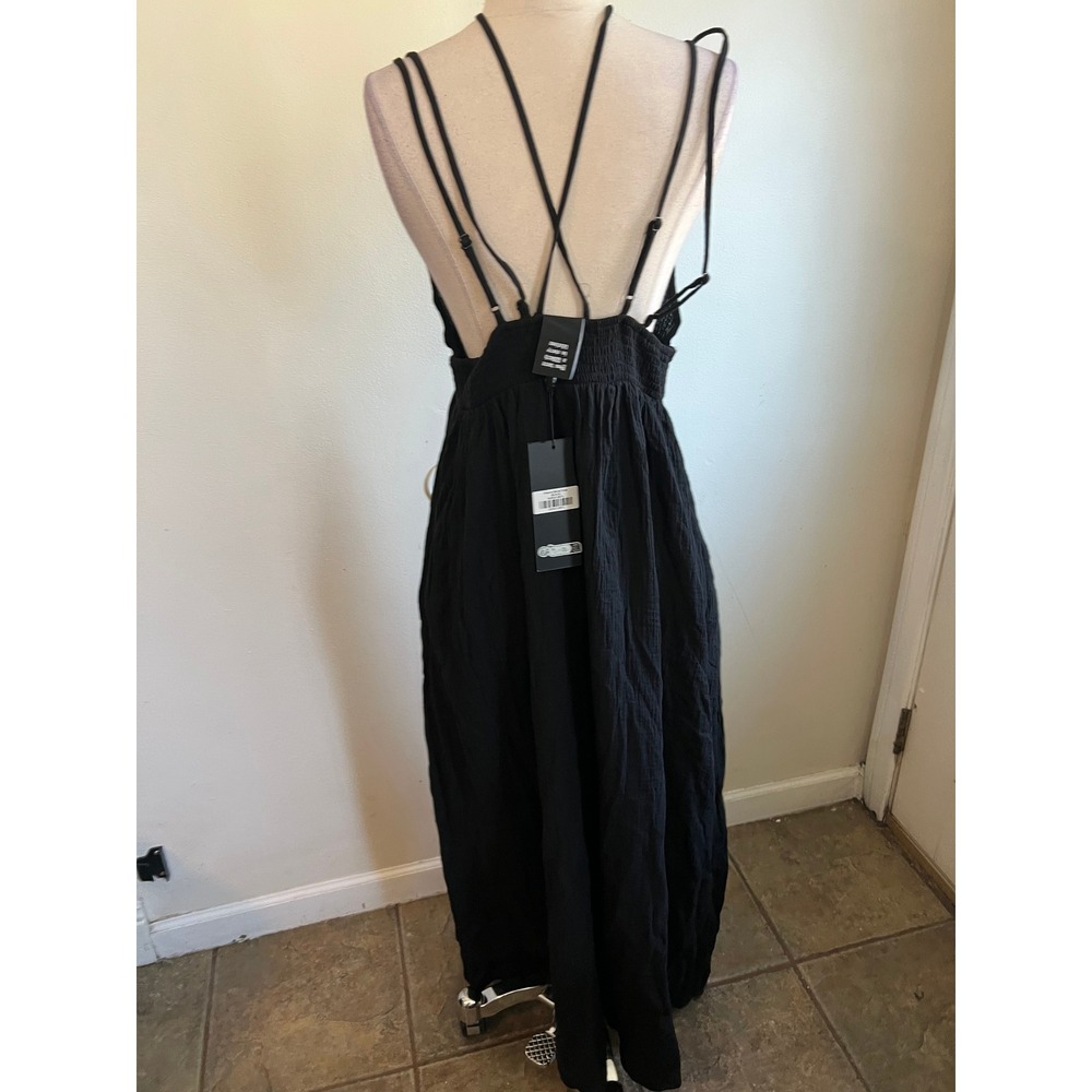 Killstar Shadowdance maxi sun summer strappy dress - Picture 5 of 7